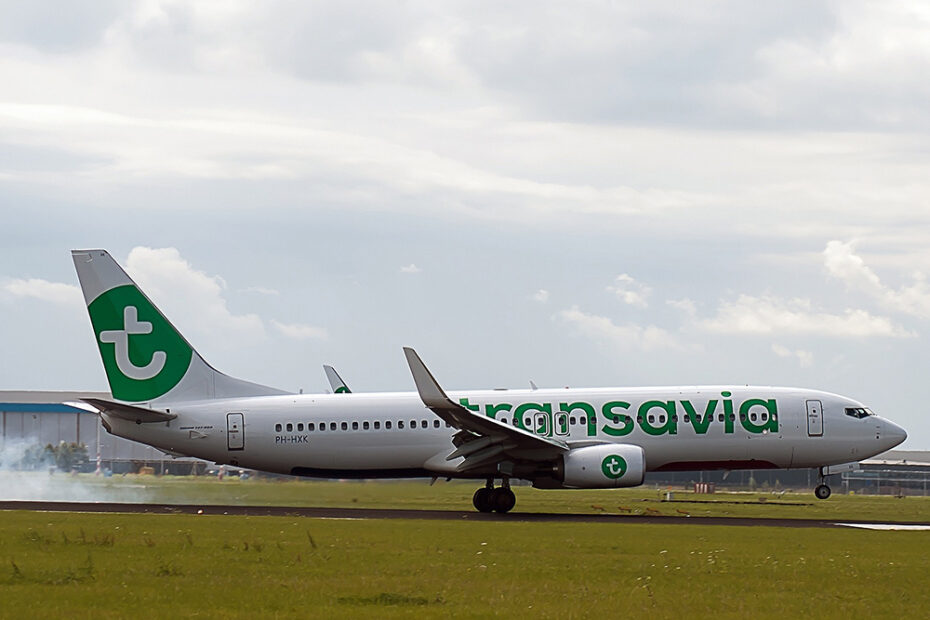 Transavia airplane